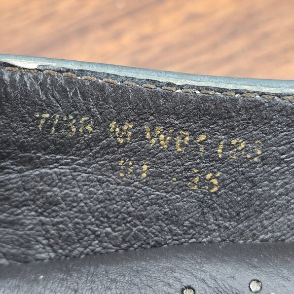 Born Flats Women's 7 M Dark Gray Leather Kiltie Slip On Comfort Loafer Shoes - Picture 1 of 7